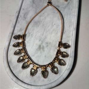 Kendra Scott Rose Gold Teardrop Necklace - Fall 2017